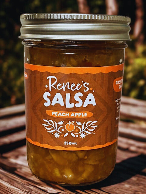 Peach Apple Salsa