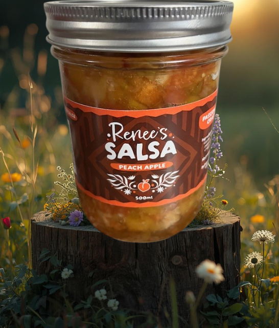PEACH APPLE SALSA 500 ML