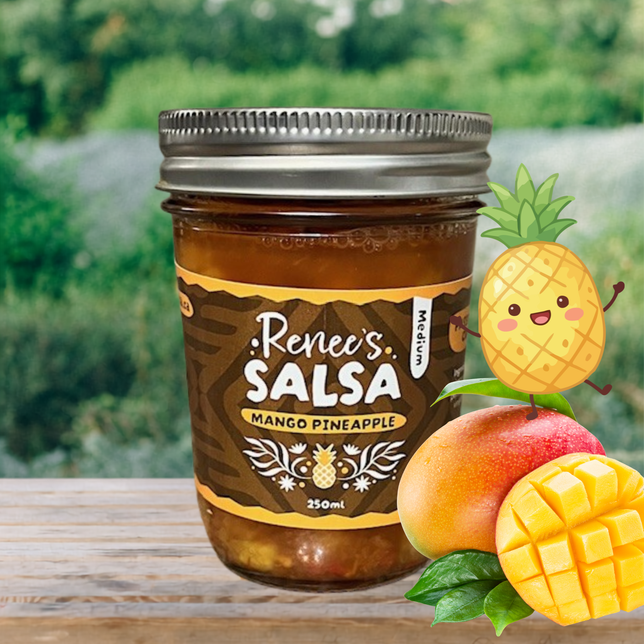 MANGO/PINEAPPLE - MEDIUM SALSA