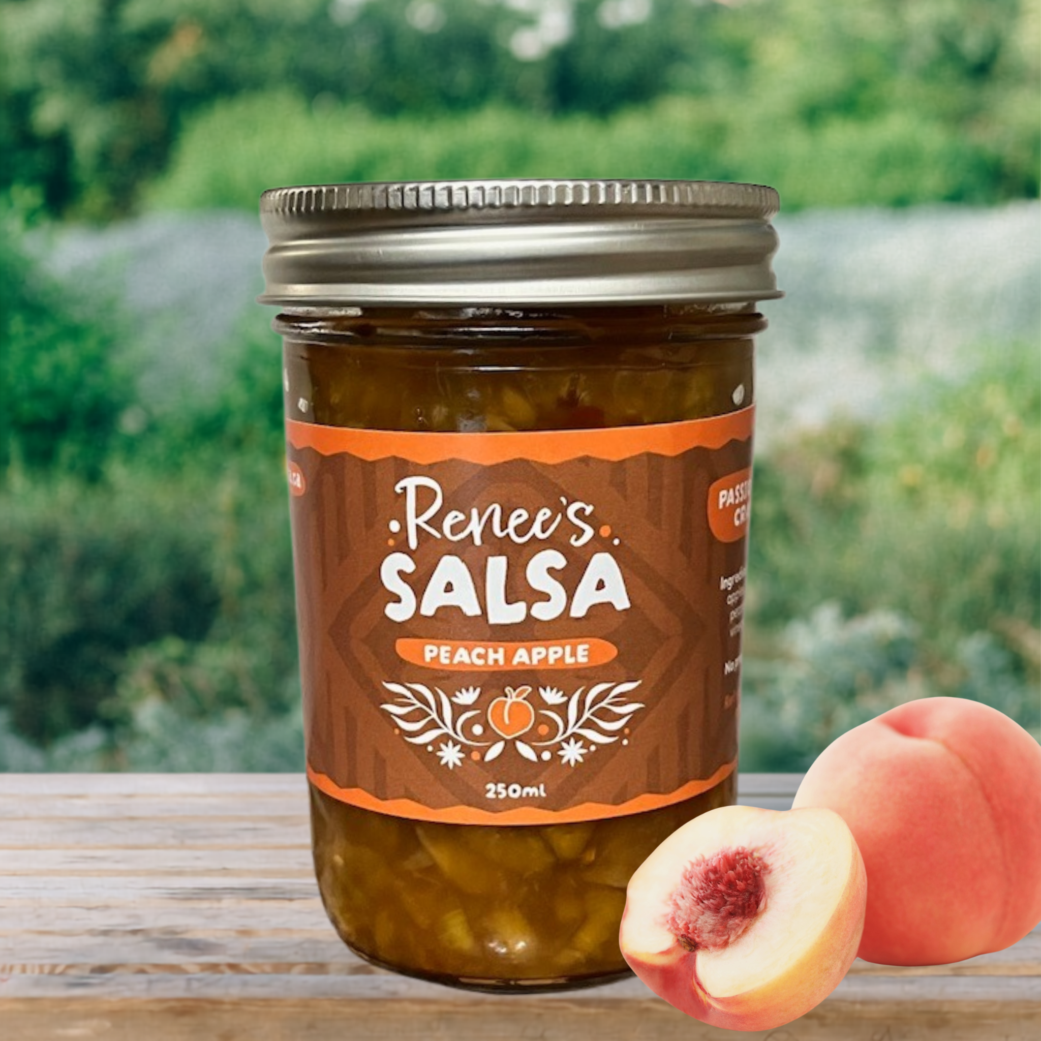 PEACH APPLE SALSA